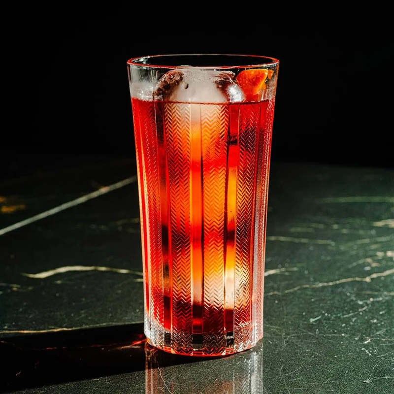 47 cl - Mosaic Bicchiere Cocktail Cooler In Vetro Set 6 Pz