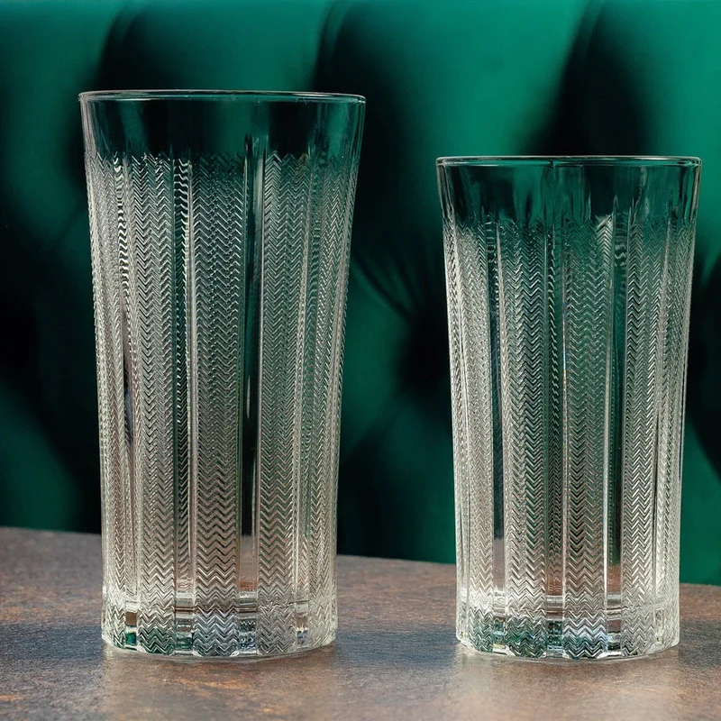 47 cl - Mosaic Bicchiere Cocktail Cooler In Vetro Set 6 Pz