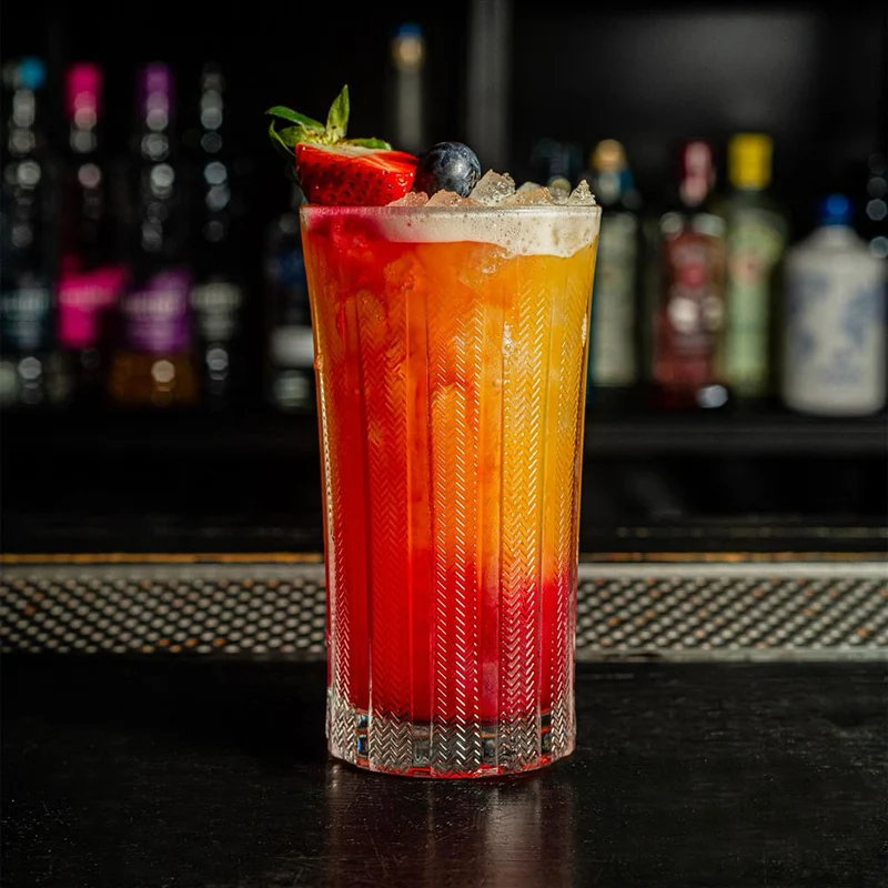 35.5 cl - Mosaic Bicchiere Cocktail Highball In Vetro Set 6 Pz