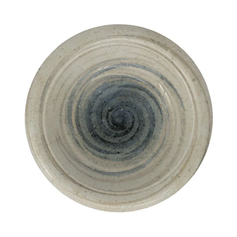 28 cm - Giotto Around Piatto Fondo Pasta In Porcellana Set 6 Pz