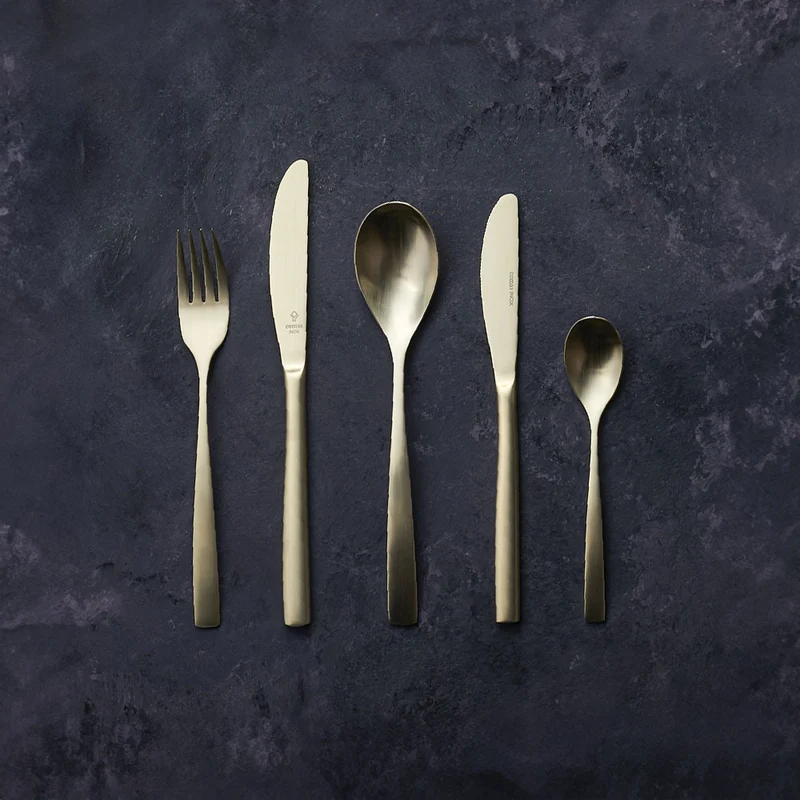 11 cm - Barcelona Cucchiaino Moka In Acciaio Inox Set 12 Pz