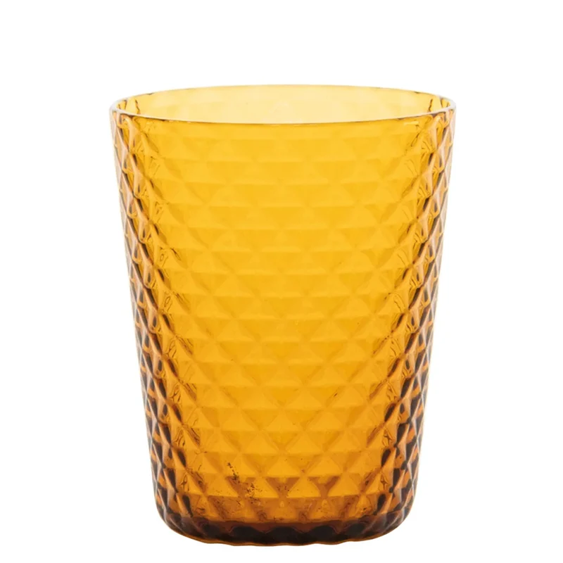 33 cl - Isolano Bicchiere Acqua in Vetro - Set 6 Pezzi