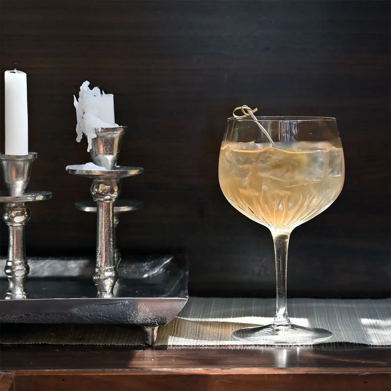 80.5 cl - Gin & Tonic Old Tom Calice Gin Tonic In Vetro Set 2 Pz