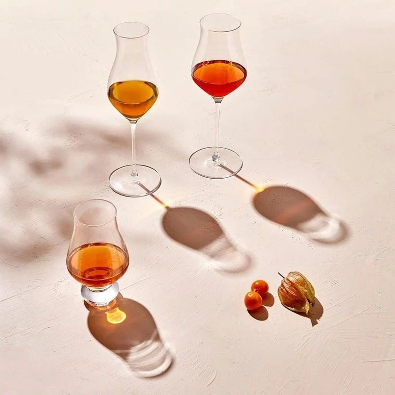 20.5 cl - Islands Calici Whisky - In Vetro - Set 2 Pz