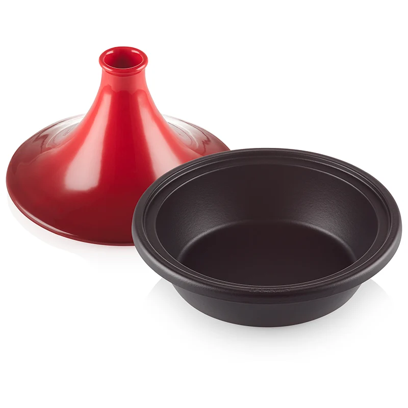 35 cm - Cocotte Tajine In Ghisa e Ceramica
