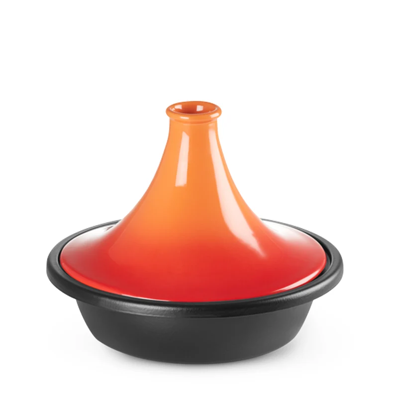 31 cm - Cocotte Tajine In Ghisa e Ceramica