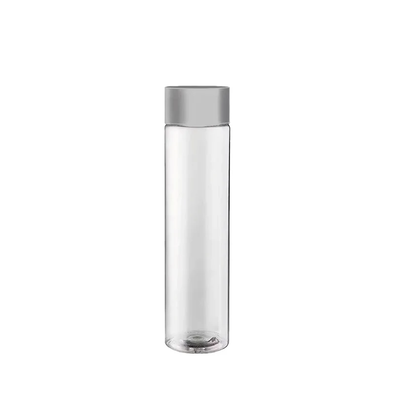 50 cl - Kefass Bottiglia Acqua Cilindrica In Vetro con Tappo a Vite - Set 6 Pz