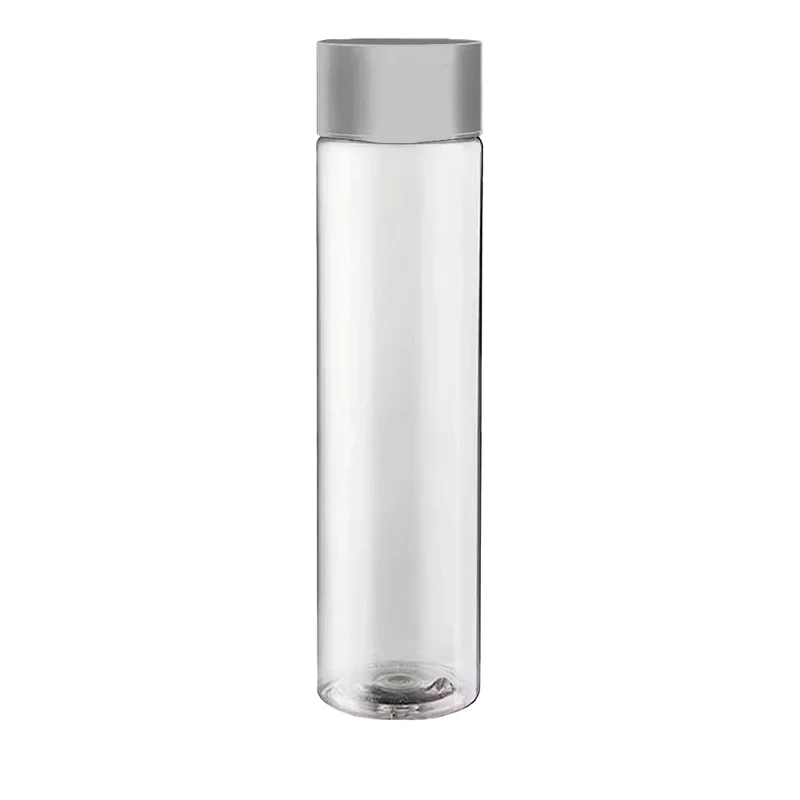 75 cl - Bottiglia Acqua Cilindrica In Vetro con Tappo a Vite - Set 6 Pz