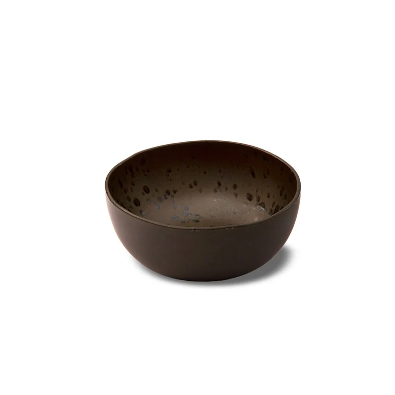 18 cm - Phobos Insalatiera Coppa Alta Rotonda In Stoneware Set 4 Pz