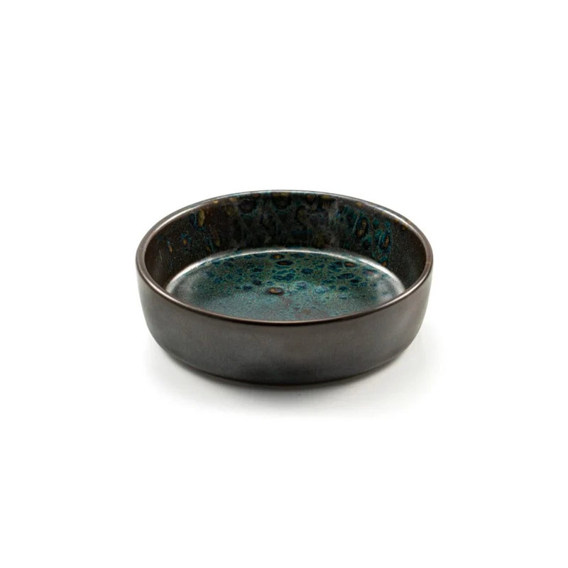 12 cm - Phobos Ramequin Creme Brule In Stoneware Set 6 Pz