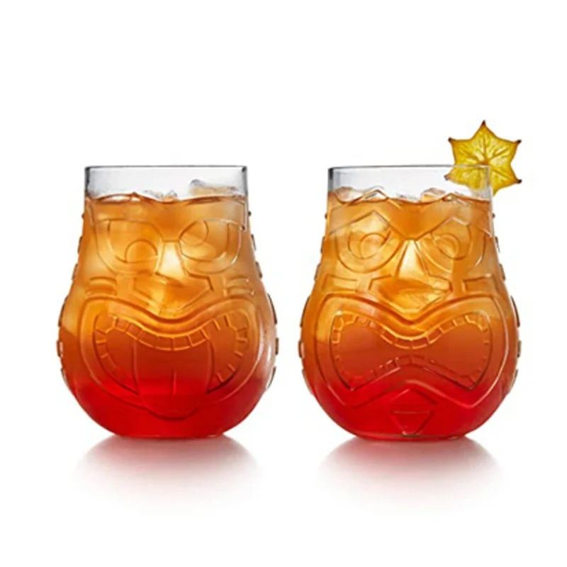 47 cl - Tiki Split Bicchiere Cocktail In Vetro Set 6 Pz