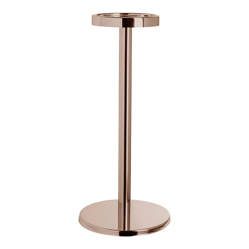 57 cm - Modern Colonna Supporto In Acciaio Inox