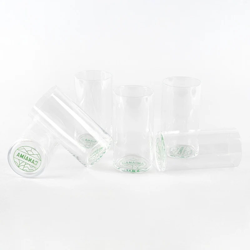 37.5 cl - Top Class Canaima Bicchiere Cocktail Gin Tonic In Vetro Set 6 Pz