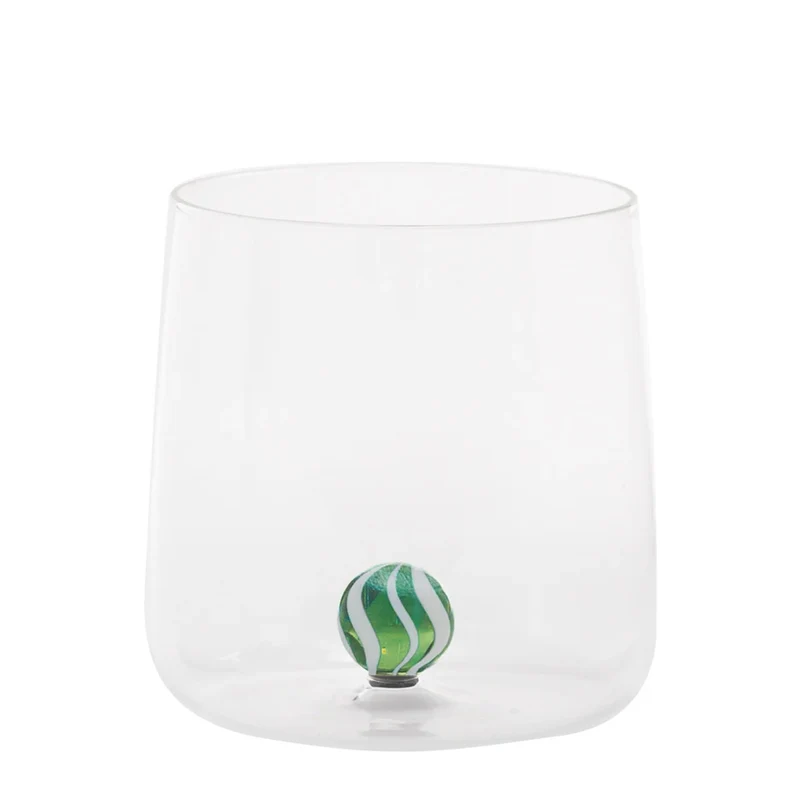 44 cl - Bilia Candy Bicchiere Acqua Fatto a Mano In Vetro Set 4 Pz