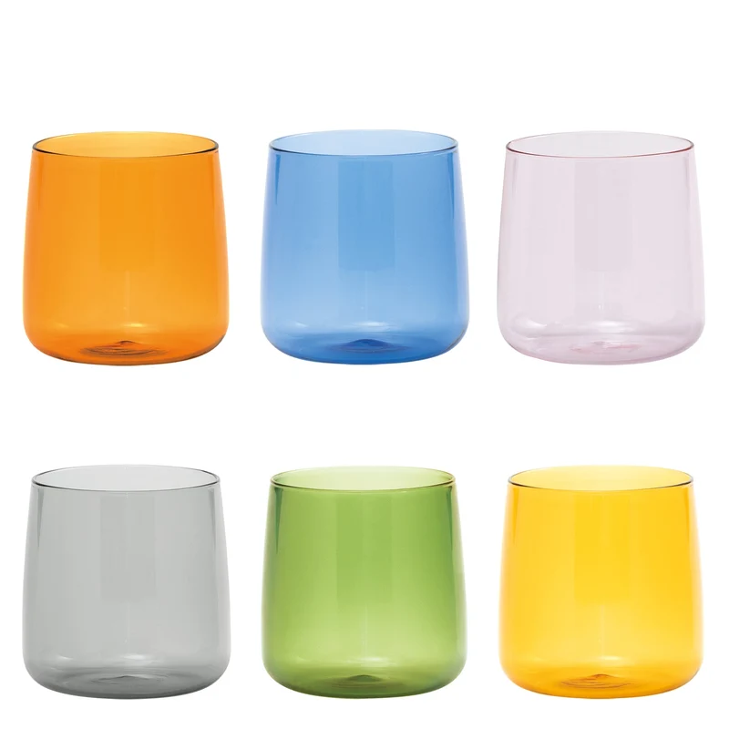 44 cl - No Bilia Bicchiere Acqua Fatto a Mano In Vetro Set 6 Pz