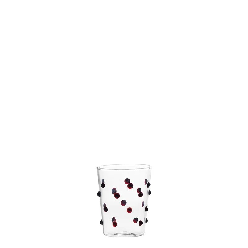 9.5 cl - Party Junior Bicchiere Liquore Caffè Fatto a Mano In Vetro Borosilicato Set 6 Pz