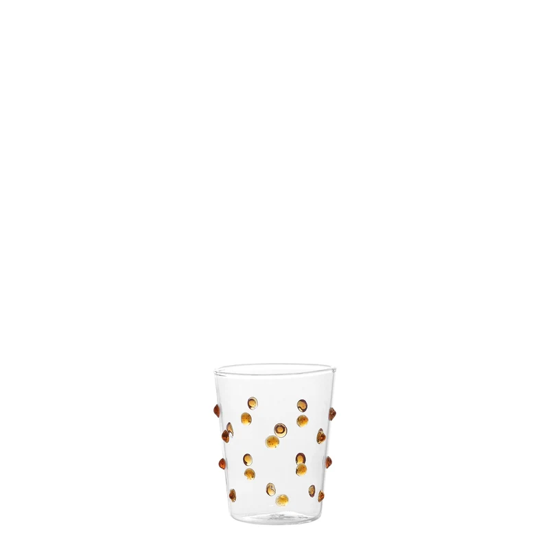 9.5 cl - Party Junior Bicchiere Liquore Caffè Fatto a Mano In Vetro Borosilicato Set 6 Pz