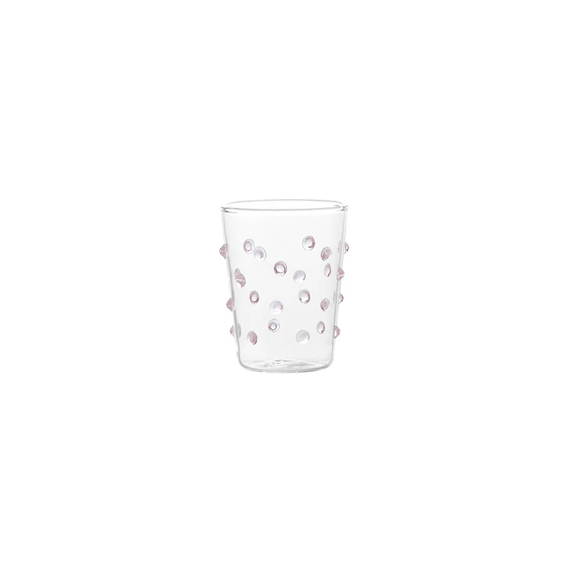 9.5 cl - Party Junior Bicchiere Liquore Caffè Fatto a Mano In Vetro Borosilicato Set 6 Pz