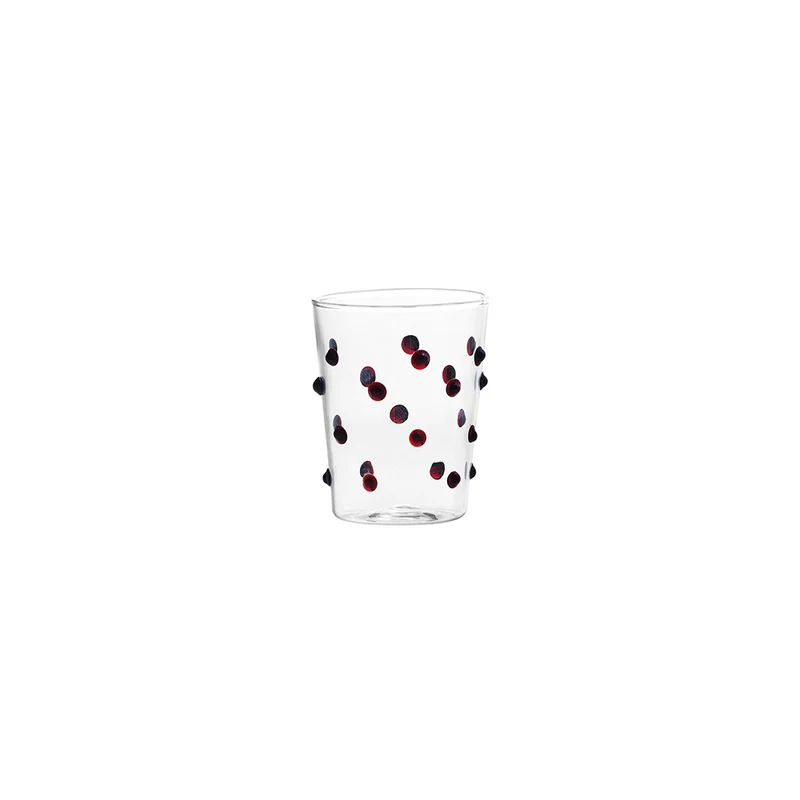 9.5 cl - Party Junior Bicchiere Liquore Caffè Fatto a Mano In Vetro Borosilicato Set 6 Pz