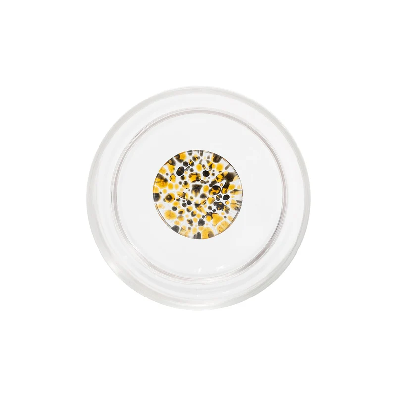 35 cl - Teca Terrazzo Bicchiere Acqua Fatto a Mano In Vetro Borosilicato Set 6 Pz