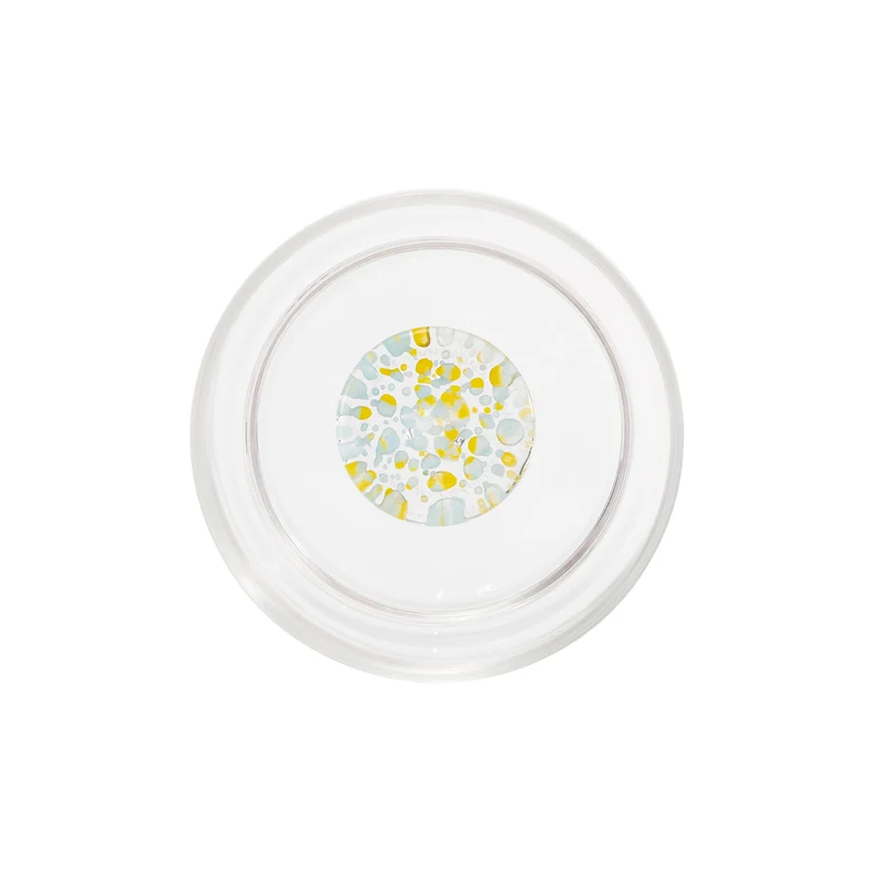 35 cl - Teca Terrazzo Bicchiere Acqua Fatto a Mano In Vetro Borosilicato Set 6 Pz