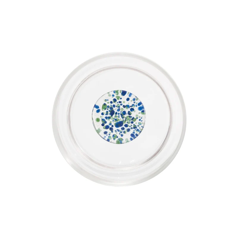 35 cl - Teca Terrazzo Bicchiere Acqua Fatto a Mano In Vetro Borosilicato Set 6 Pz