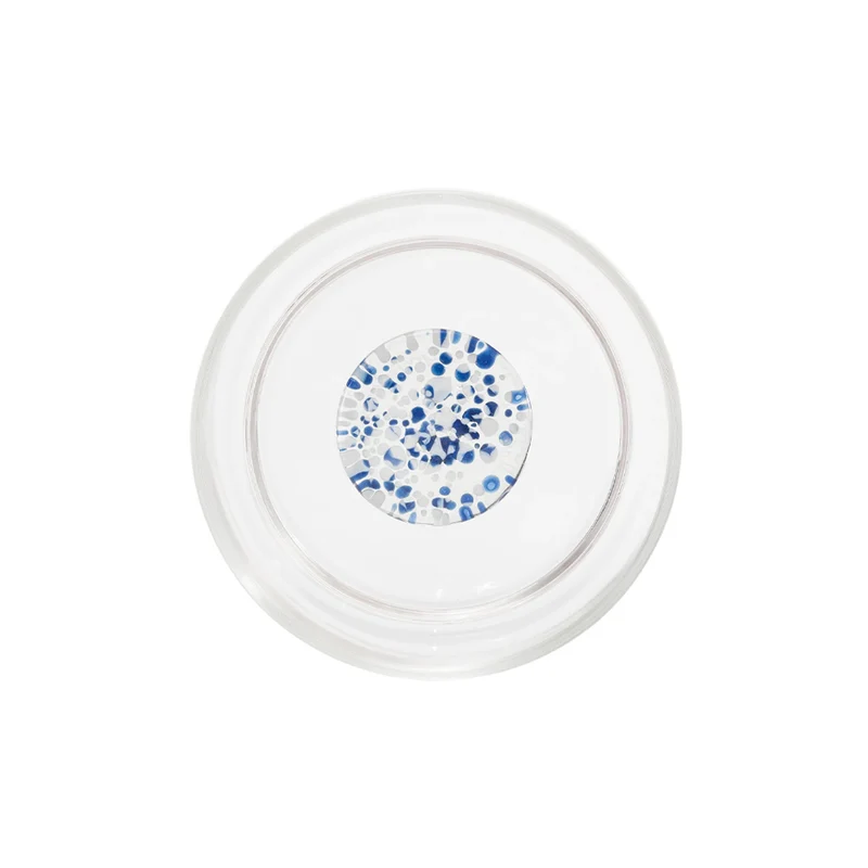 35 cl - Teca Terrazzo Bicchiere Acqua Fatto a Mano In Vetro Borosilicato Set 6 Pz