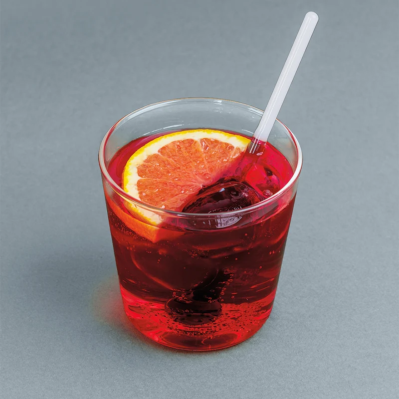 38.5 cl - Spritzometro Bicchiere Cocktail Fatto a Mano In Vetro Borosilicato Set 2 Bicchieri e Misurino
