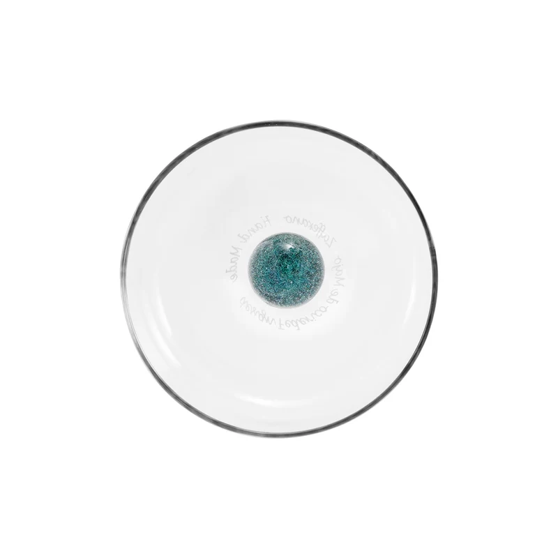 44 cl - Bilia Caleido Bicchiere Acqua Fatto a Mano In Vetro Borosilicato Set 4 Pz