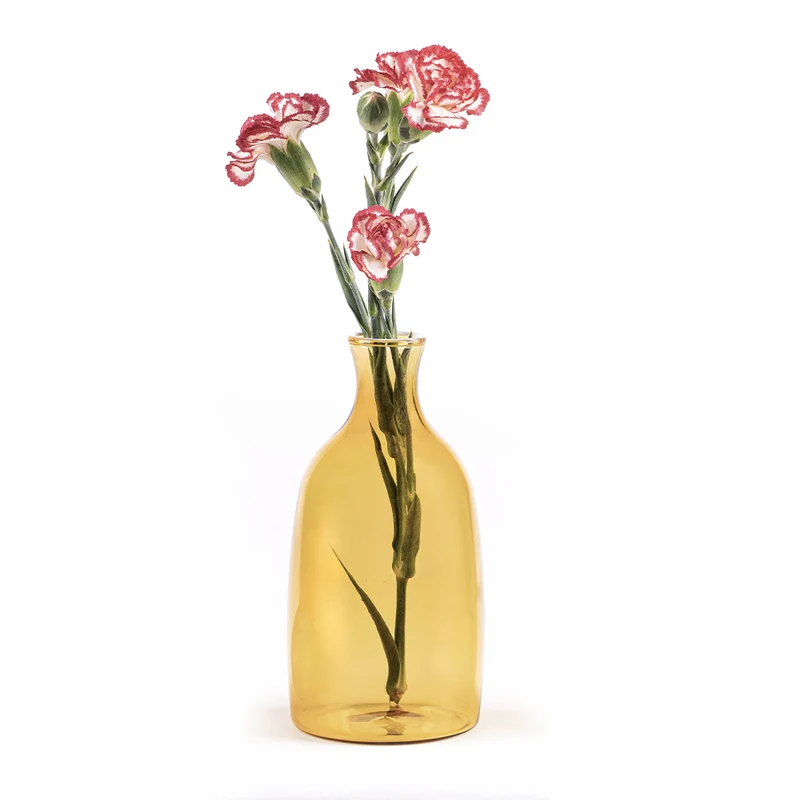 15 cm - Un Fiore Vaso Fiori In Vetro Borosilicato
