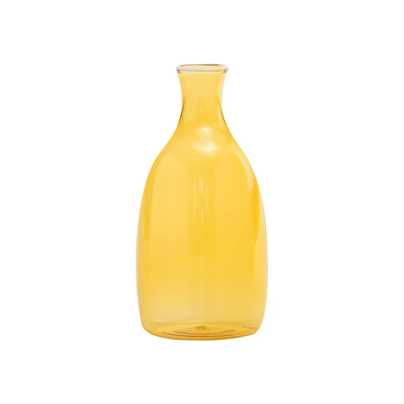 24 cm - Un Fiore Vaso Fiori In Vetro Borosilicato