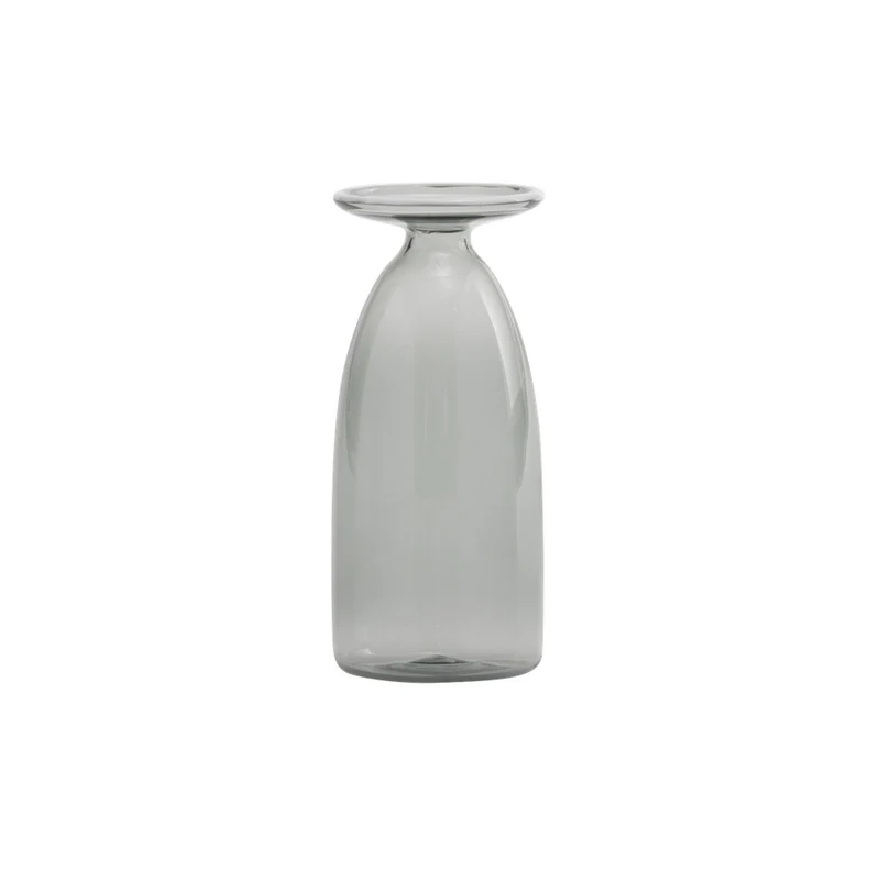 22 cm - Un Fiore Vaso Fiori In Vetro Borosilicato