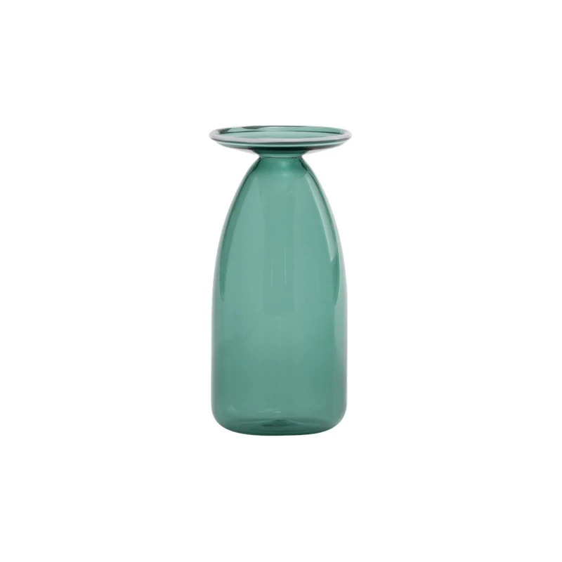 22 cm - Un Fiore Vaso Fiori In Vetro Borosilicato