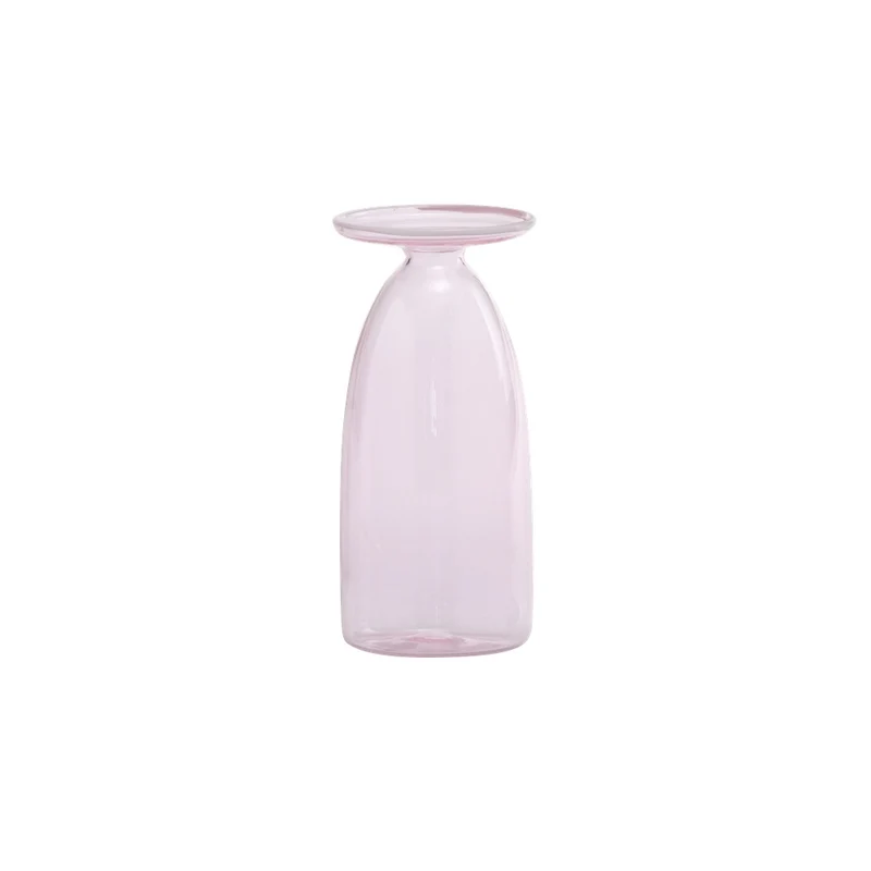 13 cm - Un Fiore Vaso Fiori In Vetro Borosilicato