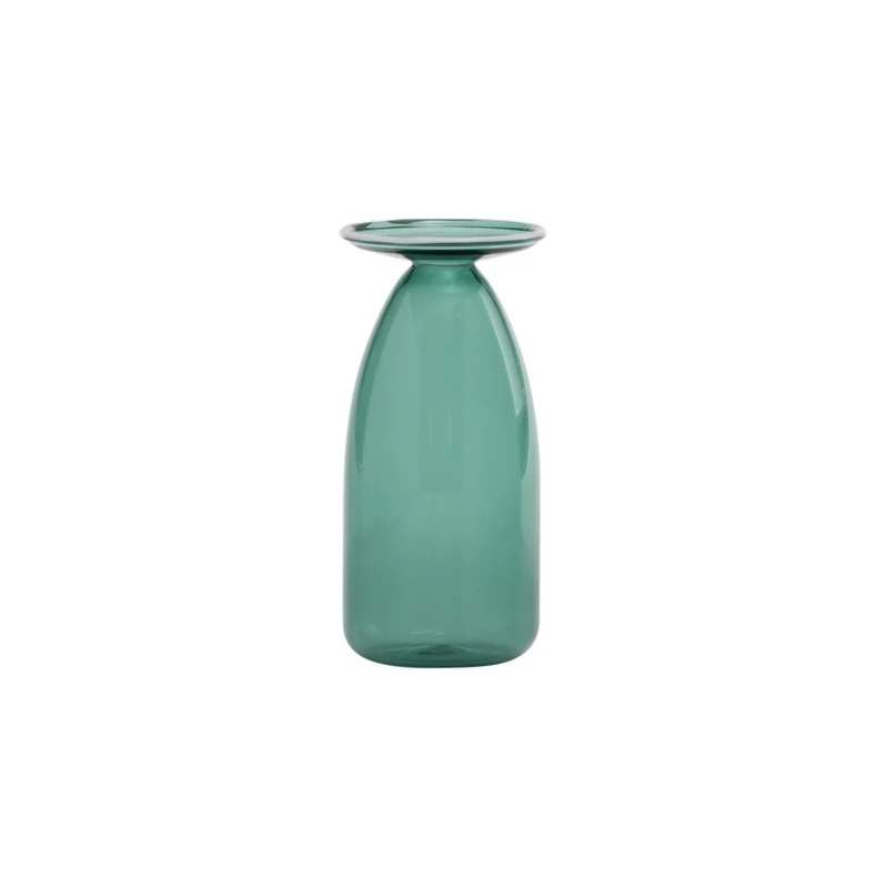 13 cm - Un Fiore Vaso Fiori In Vetro Borosilicato