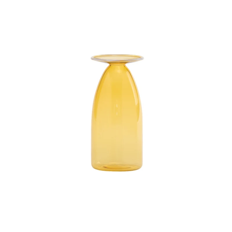 13 cm - Un Fiore Vaso Fiori In Vetro Borosilicato