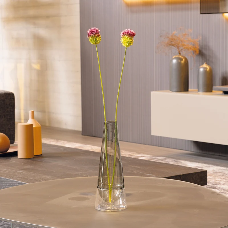 35 cm - Conosfera Vaso Fiori In Vetro Borosilicato