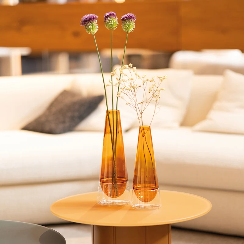 30 cm - Conosfera Vaso Fiori In Vetro Borosilicato
