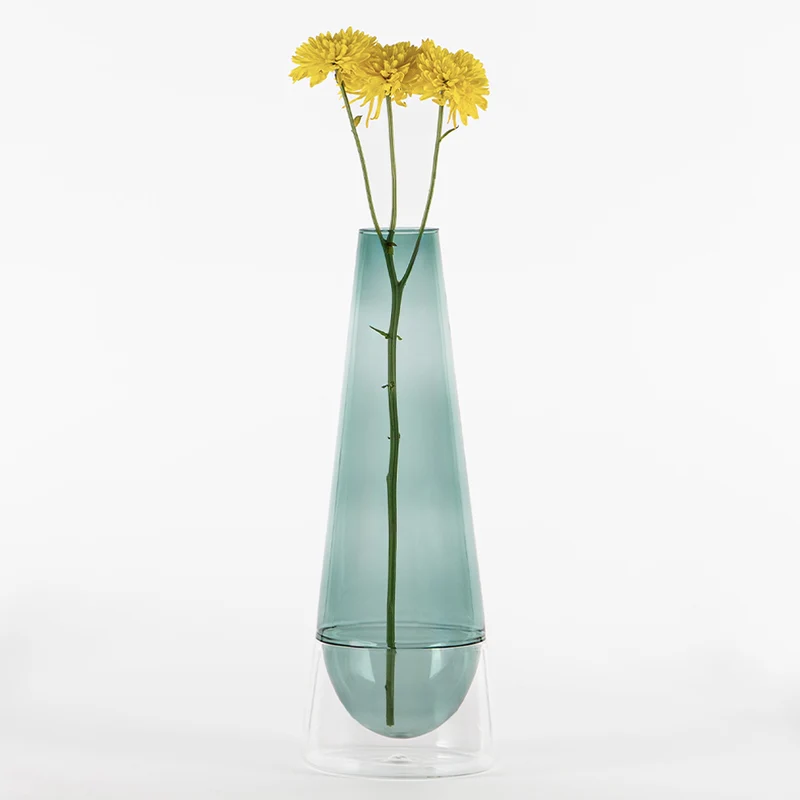 30 cm - Conosfera Vaso Fiori In Vetro Borosilicato