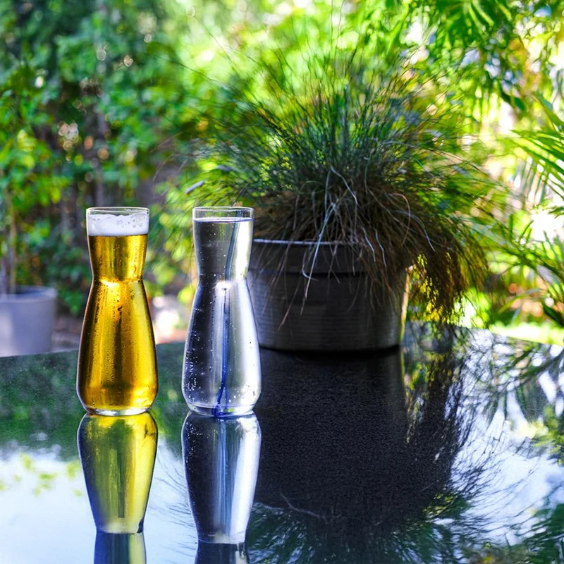 1.05 Litri - Azurine Caraffa In Vetro Set 6 Pz