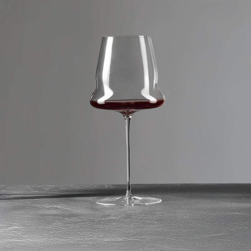 77 cl - Sapientia Tasting Calice Vino Rosso Soffiato a Bocca In Vetro Set 2 Pz