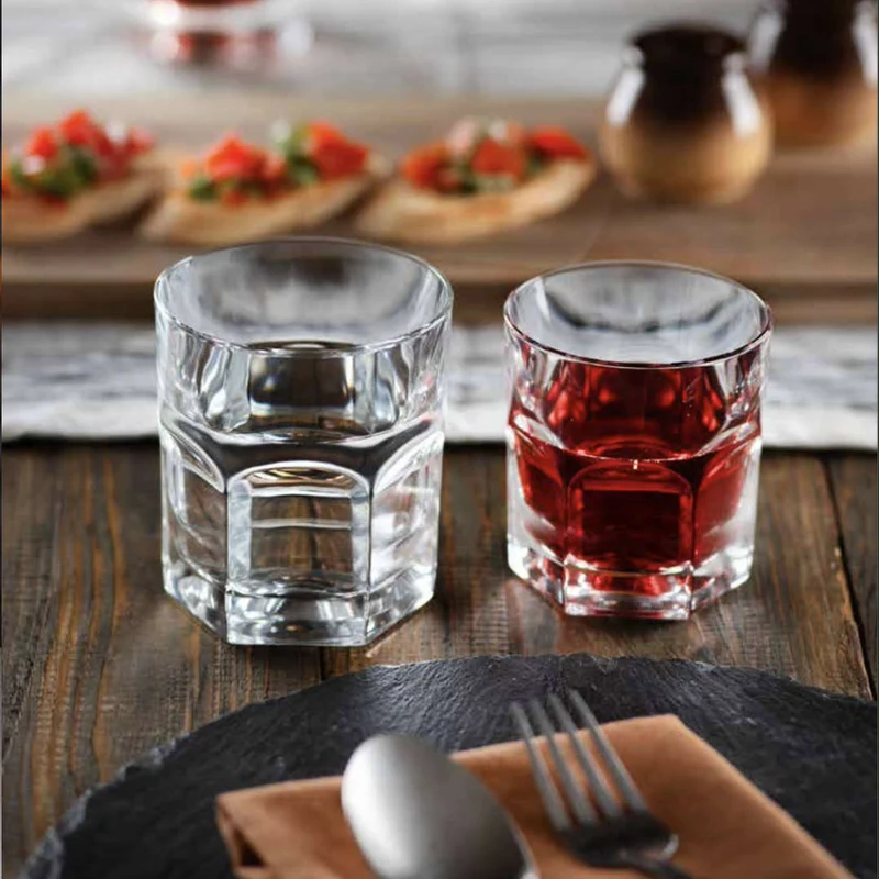 32.7 cl - Hosteria Bicchiere Whisky DOF In Vetro Cristallino Luxion Set 6 Pz