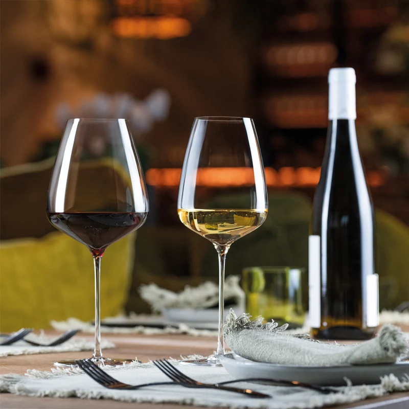 61.5 cl - Wine 60 Calice Vino Bianco In Vetro Cristallino Set 6 Pz