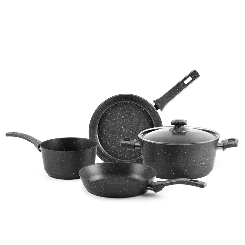 Zenith Batteria Pentole In Alluminio Set 5 Pz