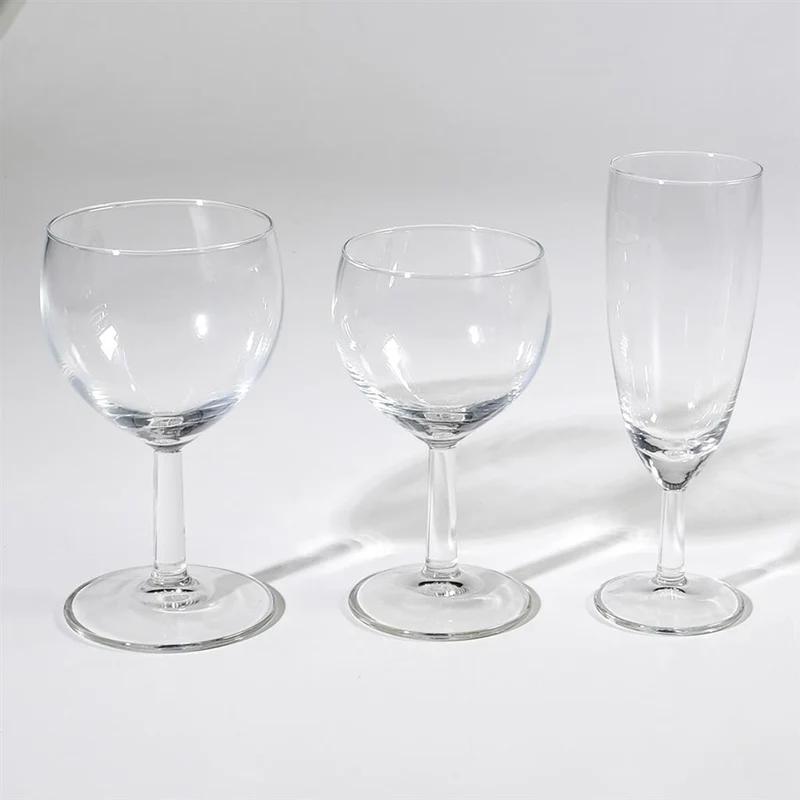19 cl - Ballon Calice Vino Multiuso In Vetro - Set 12 Pz
