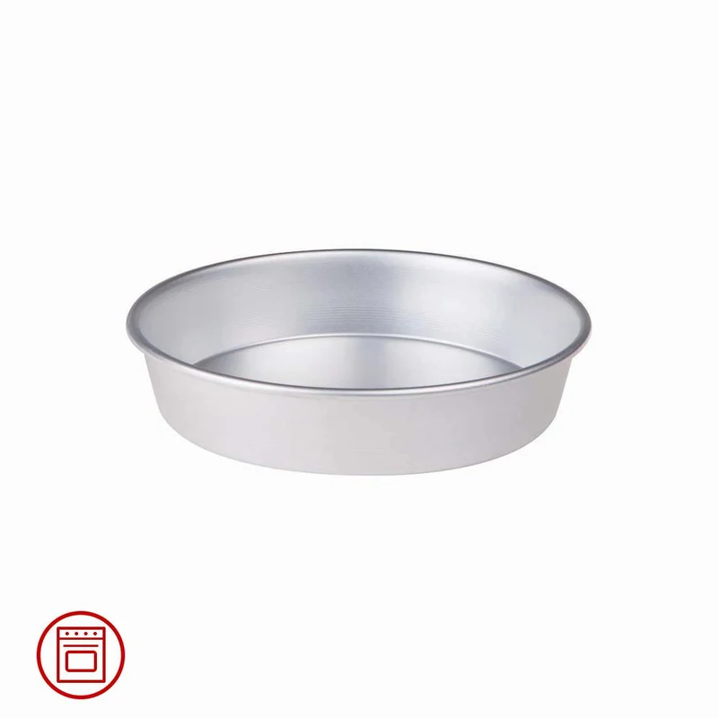 Pasticceria & Pizza Tortiera Conica Alta 6 cm Con Orlo In Alluminio