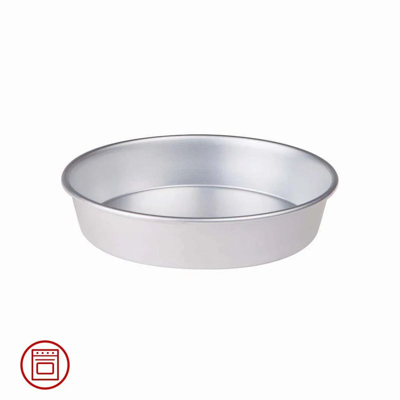 Pasticceria & Pizza Tortiera Conica Alta 6 cm Con Orlo In Alluminio