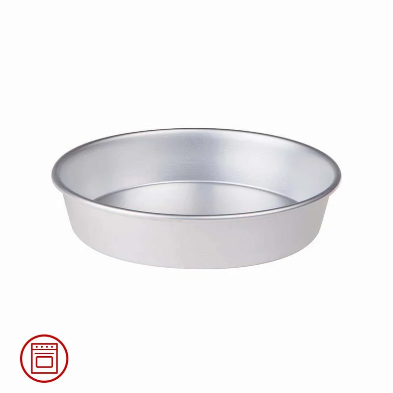 Pasticceria & Pizza Tortiera Conica Alta 6 cm Con Orlo In Alluminio
