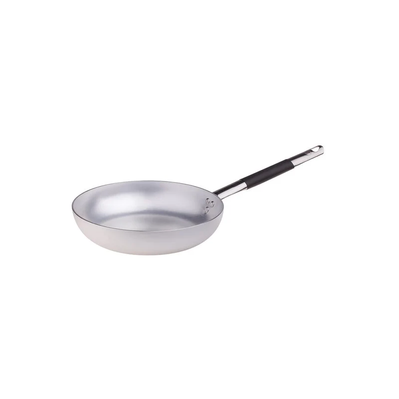 Alluminio 3mm Professionale Padella Alta Svasata Con Manico Cool Inox
