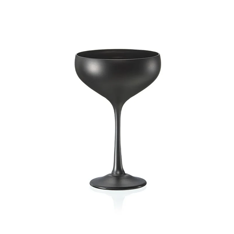 18 cl - Pralines Coppa Cocktail Champagne In Vetro Set 4 Pz